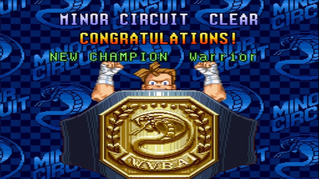 SNES - Super Punch Out - Retroachievements - Minor Circuit