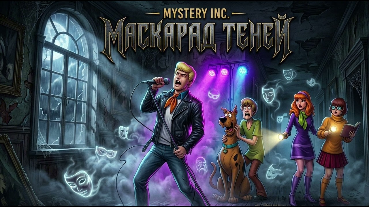 Маскарад Теней — Песня про Скуби-Ду | Мощный Metal Rock | 6-7 минут