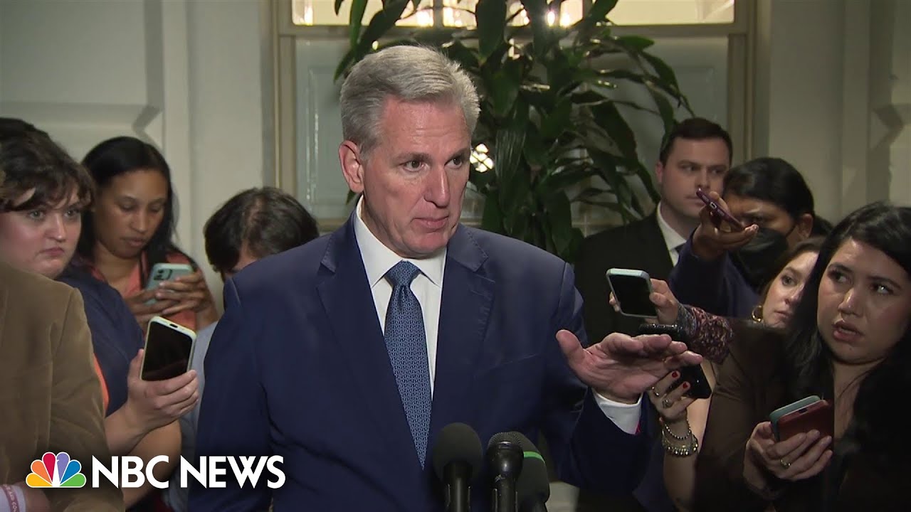 McCarthy on confronting Gaetz at closed meeting: ‘I told him to sit down’