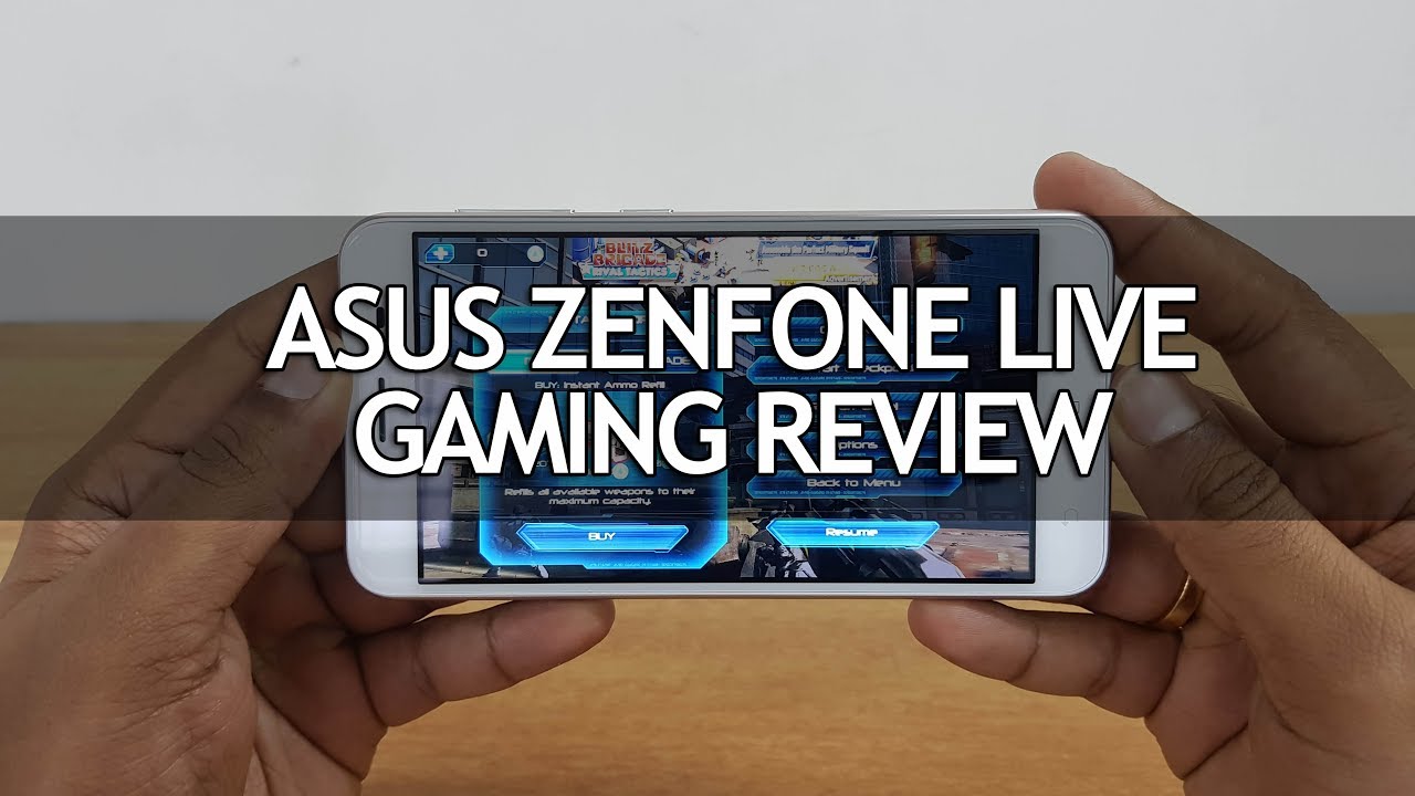 ASUS Zenfone Live (ZB501KL) Gaming Review with Heating Test - YouTube