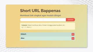 Video Panduan Shortlink