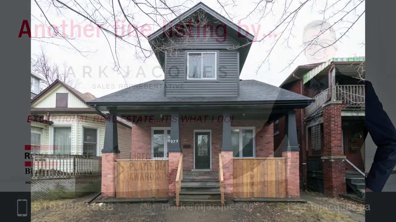 975 Lincoln Rd, Windsor ON 4 Bedroom 11/2 Bath House for Sale