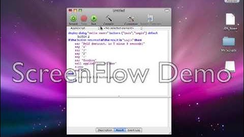 How to make a fake Applescript virus.