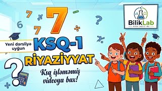 7-ci sinif Riyaziyyat| KSQ-1| Rasional ədədlər yeni dərslik | Təkrar et #2026 #ksq #7cisinif  #ksq1