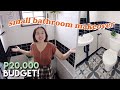 P20,000 Banyo Makeover!!😱 // Small Rental Bathroom// by Elle Uy