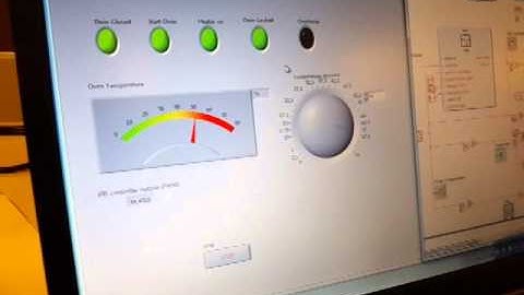 Laboratory Oven Temperature Control using LabVIEW.