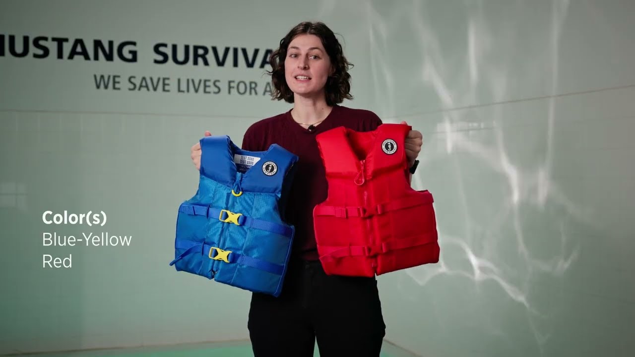Preview of Mustang Survival Rev Youth PFD - Kids' Video