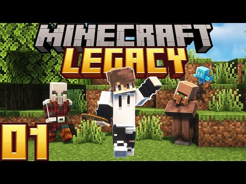 O COMEÇO! - MINECRAFT LEGACY #01