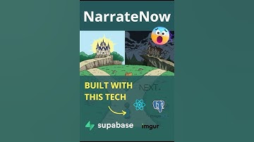 NarrateNow  #nextjs #supabase #storytelling