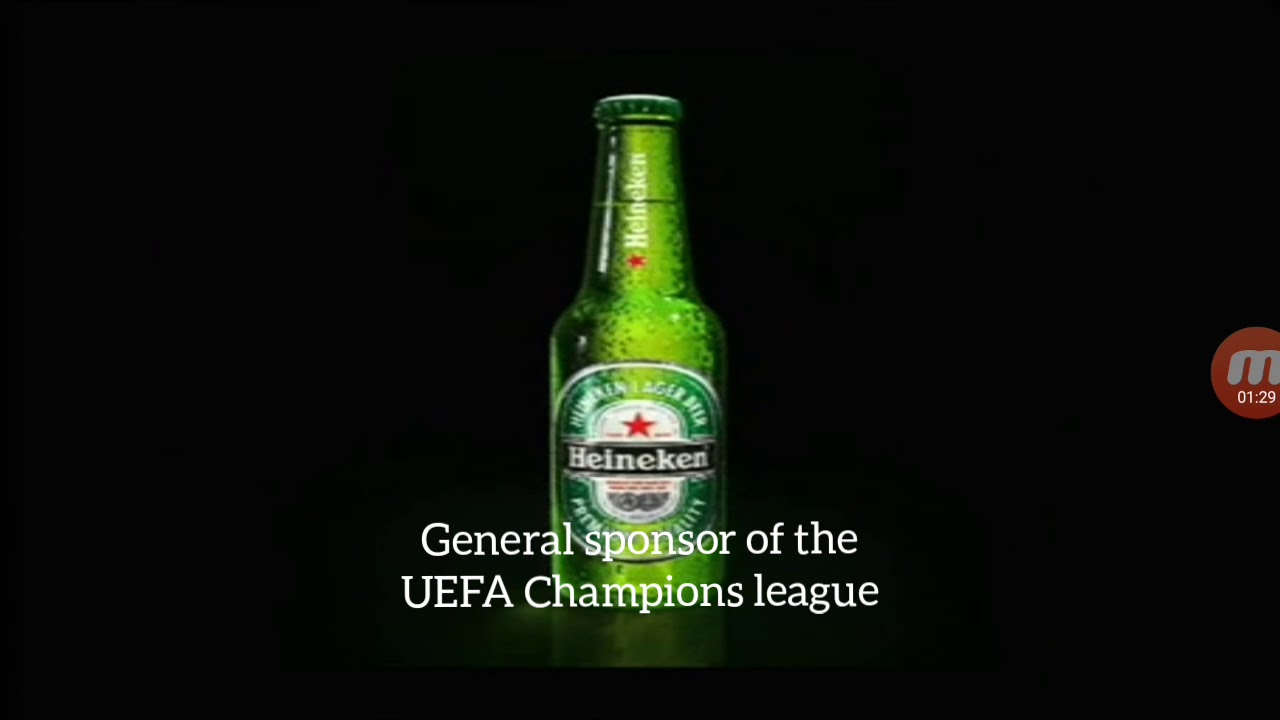 heineken sponsor champions league