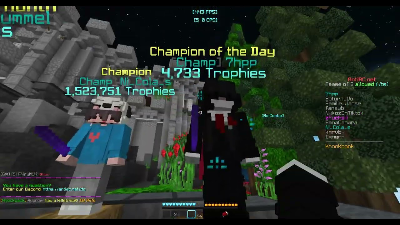 I GOT CHAMP RANK ON ANTI AC!!!!!