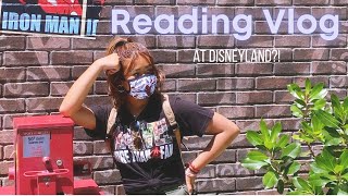 i attempted to do a reading vlog while at disneyland and this is how it went ???