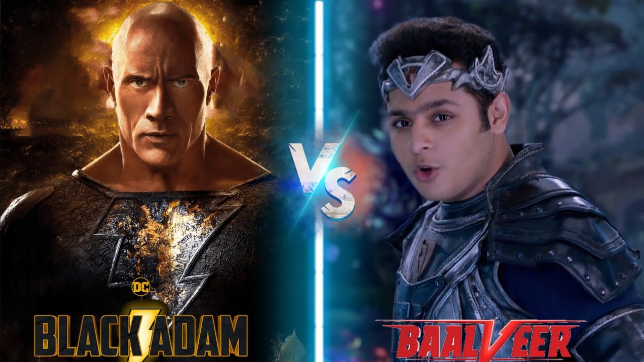 Baalveer VS Black Adam | Superheroes Showdown Death Battle 2022 | Desi Superheroes