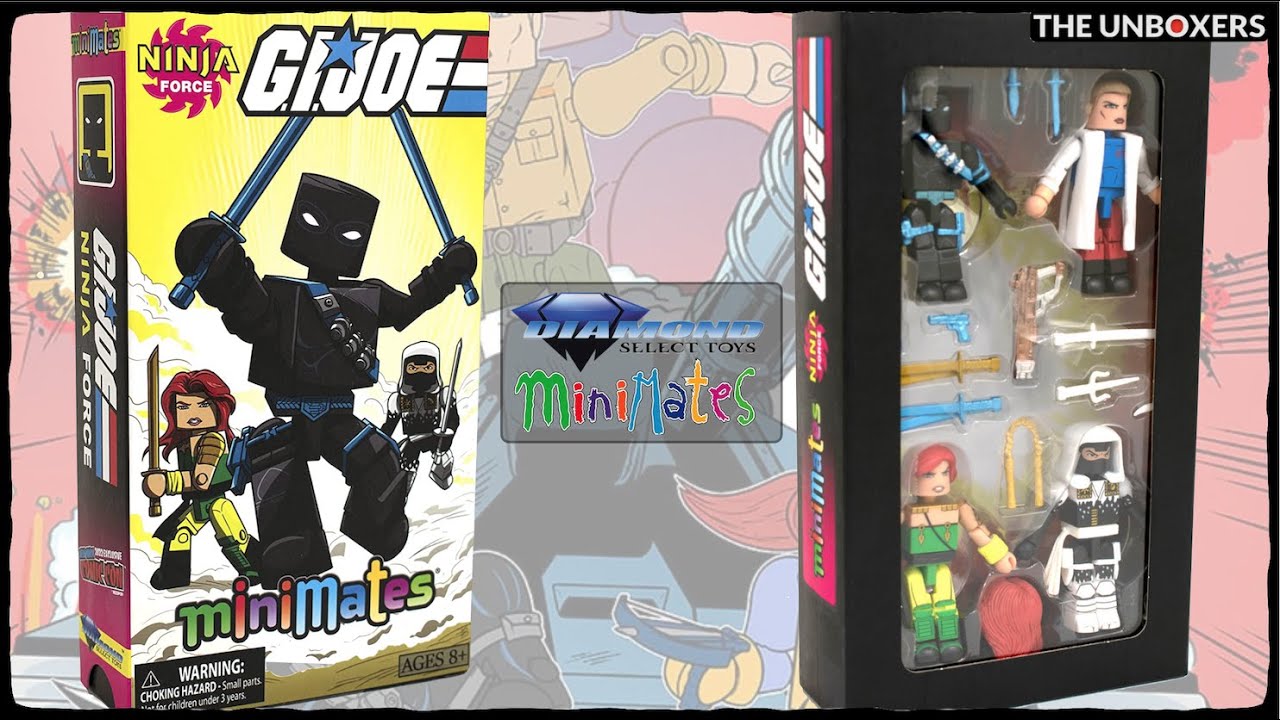 GI Joe Ninja Force SDCC 2022 Anniversary MINIMATES Box Set By Diamond gi-joe-ninja-force-sdcc-2022-anniversary-minimates-box-set-by-diamond