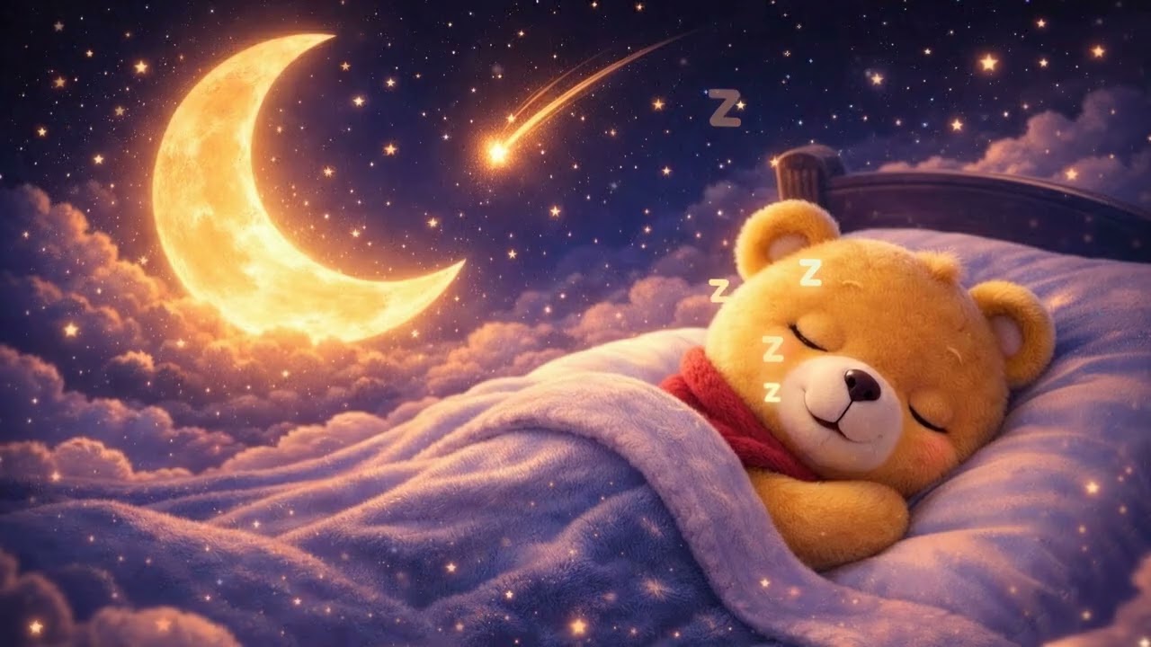 Quiet Night Baby Lullaby ⭐ 3 Hours Dreamy Sleep Sounds