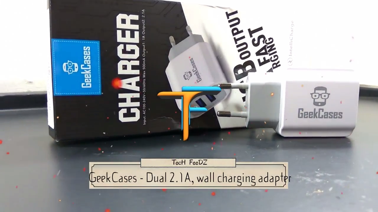 GeekCases dual 2.1A at 5V wall Charging Adapter Unboxing