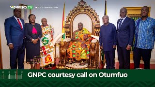 GNPC courtesy call on Otumfuo