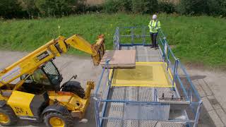 MEC Titan 40/60 Familiarisation Video - Platform Material Loading