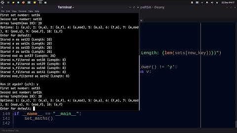 My compaRSA project that compares sets of primes, plots them, stores them.