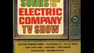 Video thumbnail of ""Sign Song" - Songs From The Electric Company TV Show"