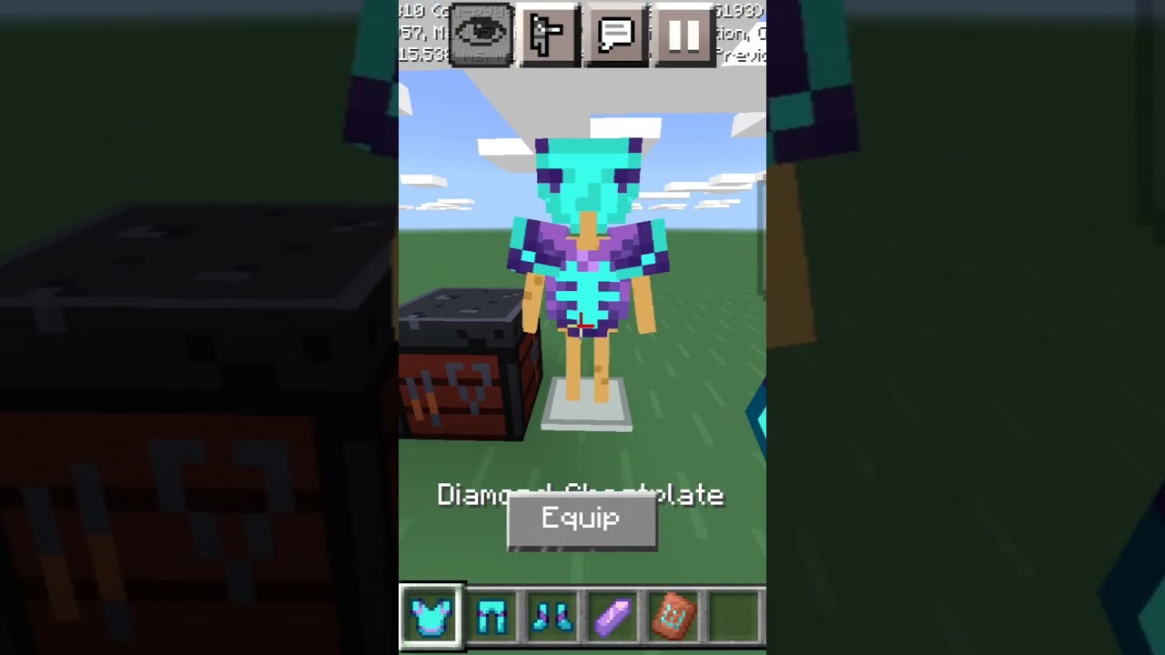 Minecraft armour trim 