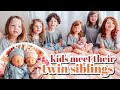 OUR KIDS MEET THEIR BABY TWIN SIBLINGS!