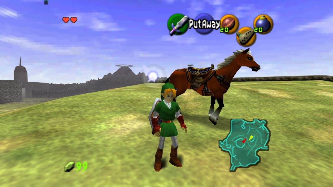 Ocarina Of Time Size And Age Modifier Demonstration YouTube