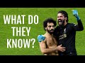 Alisson and salah have a special connection