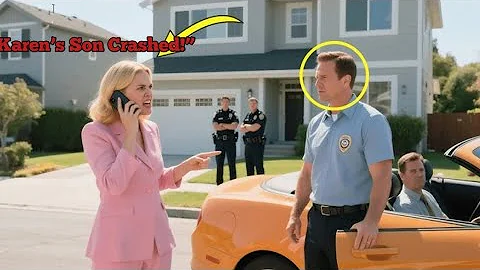 HOA Karen’s Son Crashed His Car Into My Fence & Told Cops I Should Pay—They Towed HIS Car Instead!