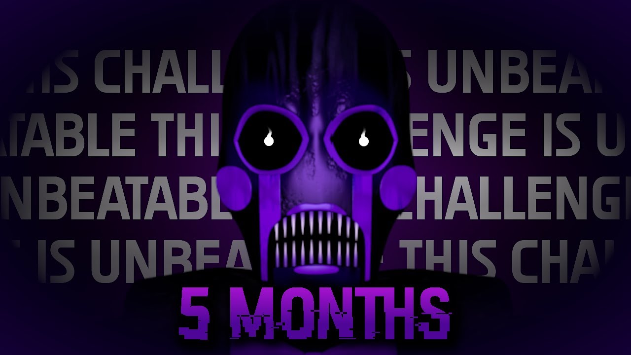 This FNAF Challenge took me 5 MONTHS TO COMPLETE...