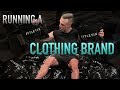 RUNNING A FITNESS CLOTHING BRAND | BEHIND THE SCENES