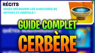 Guide Complet des Défi Récit de Cerbère Fortnite, Tuto Astuce Quête Annexe Saison 2 Chapitre 5