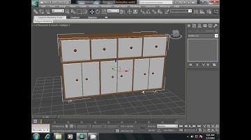 3Ds max drawer modeling tutorial