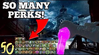 I Completed The 50 Perk Challenge in Der Eisendrache... (Black Ops 3 Zombies)