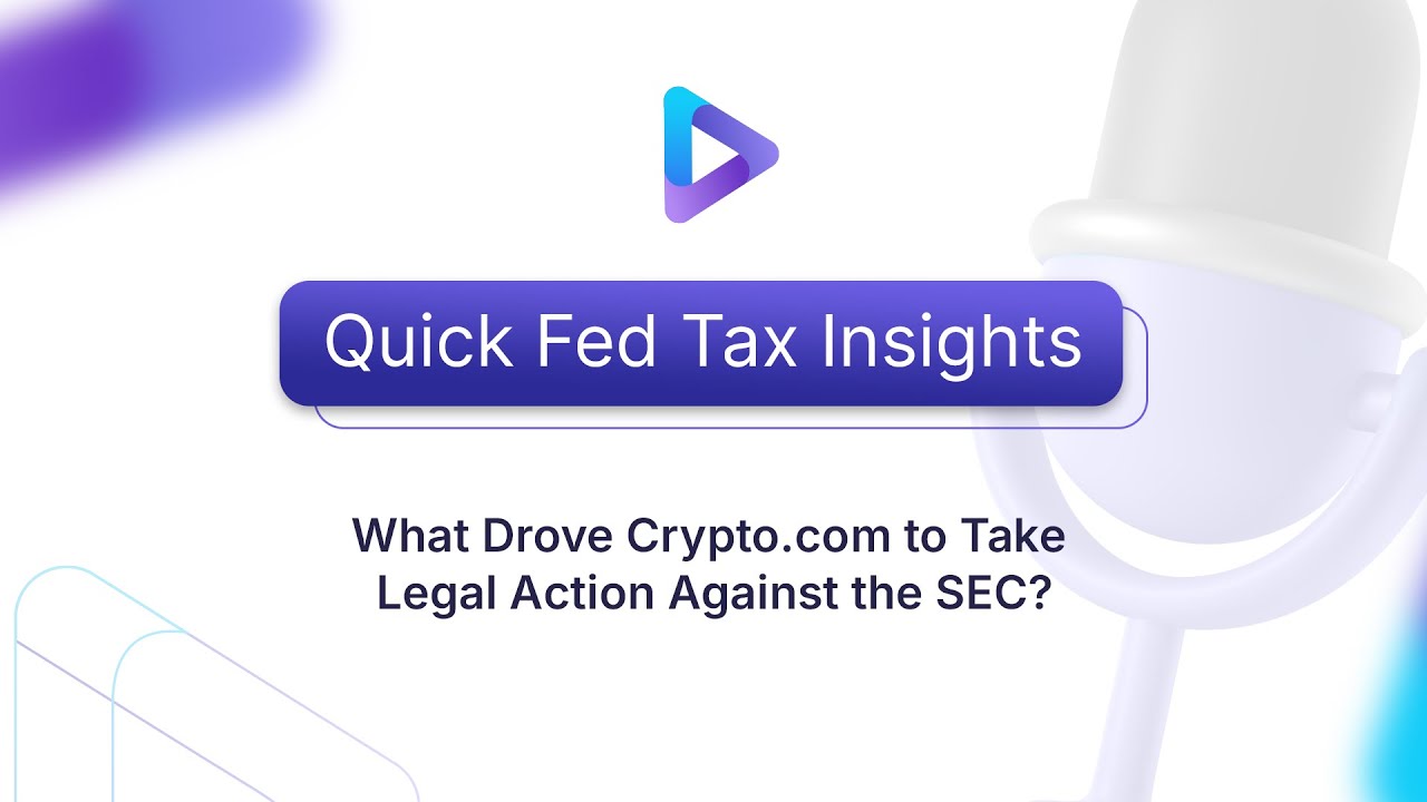 What Drove Crypto.com to Take Legal Action Against the SEC?
