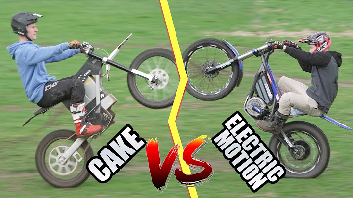 ELECTRIC MOTOCROSS BIKE VS ELECTRIC TRIAL BIKE!