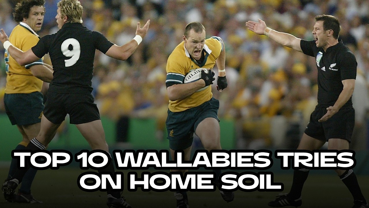 10 AWESOME Aussie tries on Home Soil 🇦🇺 | Australia | Rugby World Cup 2003 | Top 10 Tries
