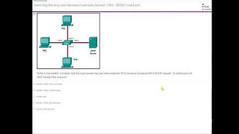 SRWE Final Exam (CCNA 2 version 7.00)
