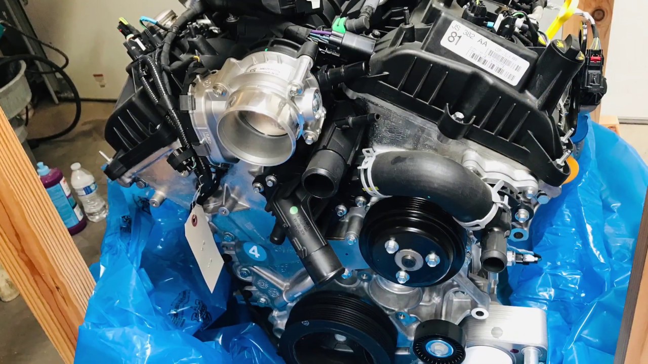 2018-19 Raptor Crate Engine Swap into 1966 F100 with 10R80 - YouTube