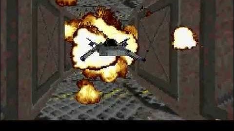 Descent: Level 1 (Lunar Outpost) DOS-SOUND-REMAKE