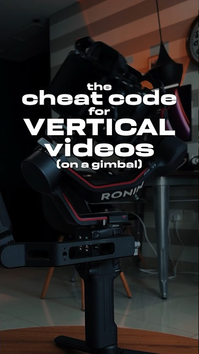 The secret to shooting vertical videos on a gimbal 📸🔥 DJI RS3 with Sony A7s iii & 16-35mm 2.8 g