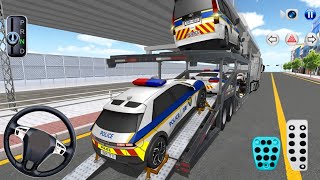Police Cars Transport to Police Station 3D Driving Class 2026 Car Games Android Gameplay screenshot 2
