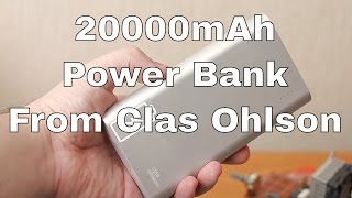 Clas Ohlson's 20000mAh Power Bank - My First Thoughts