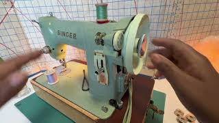 Singer 185J Theard & sewing 