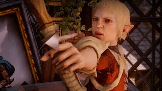 Dragon Age Inquisition ♥ Sera Threatens Inquisitor With Her Bow!