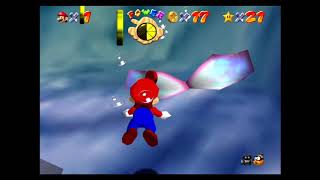 Where to find ALL Red Coins in Jolly Roger Bay (Red Coins on the Ship Afloat ) Super Mario 64 HD