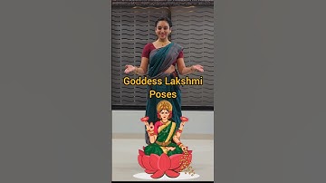 Goddess Lakshmi Poses! #bharanatyam #dance #bharatnatyamdancers #onlineclasses #dancetutorial