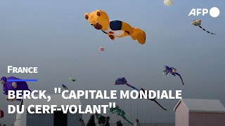 Dans le nord de la France, 37ème édition des rencontres internationales de cerfs-volants | AFP