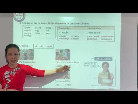 Lớp 4 TIẾNG ANH Unit 8 I d like a melon lesson 2
