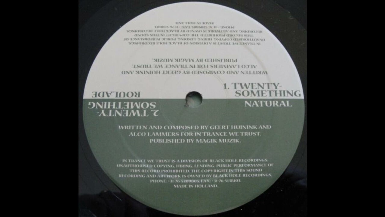 Watch Twenty-Something - Natural (Trance 2000) on YouTube Watch Twenty-Something - Natural (Trance 2000) on YouTube